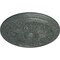 Ekena Millwork Vienna Ceiling Medallion (Fits Canopies up to 3 1/4"), 16 7/8"OD x 5/8"P, Athenian Green Crackle CM17VIAGC - alternate 4